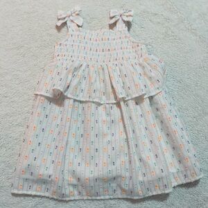 Cat & Jack Pastel Patterned Kids Dress
